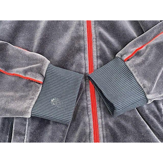 PONY（ポニー） ジャージ トラックトップ ベロア ネイビー レッド