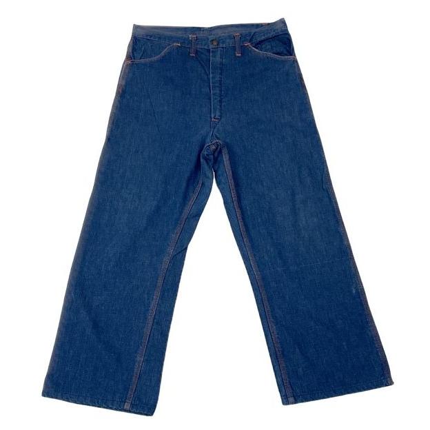 50s 60s デニム ペインターパンツ カーペンター オレンジステッチ