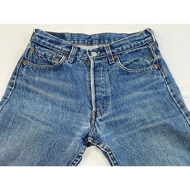 米国製 80's リーバイス LEVI'S 501 ハチマル 色落ち良 ヒゲ W28L36