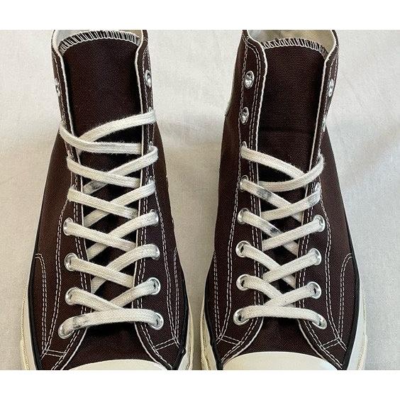 コンバース オールスター チャックテイラー ct70 ブラウン 27.5 US9 CT70 2023年新型 LEATHER（レザー） BROWN Zipper Heel HI CUT