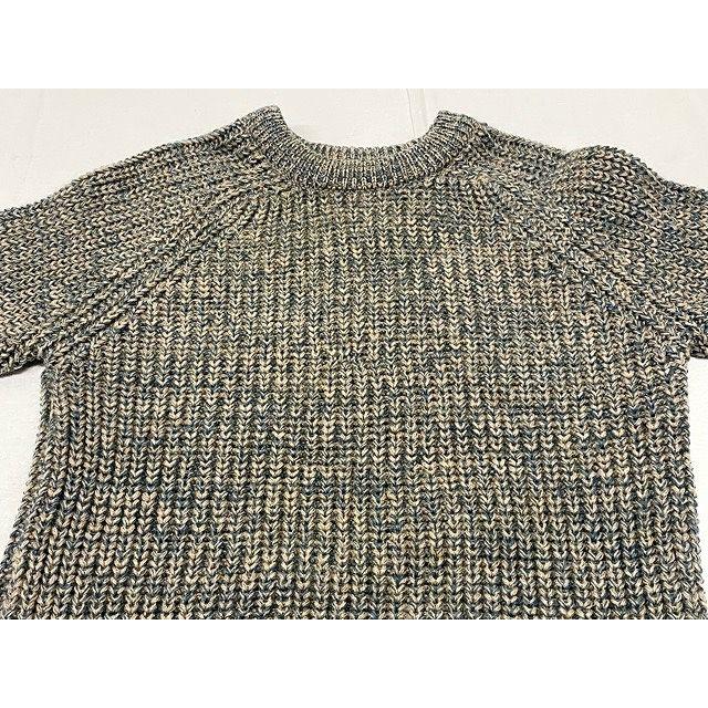 りく様　60s 70s　UK　イギリス　ヴィンテージ　ウール　ニット　セーター VINTAGE イングランド製 Dudley blake ローゲージニット ミックス