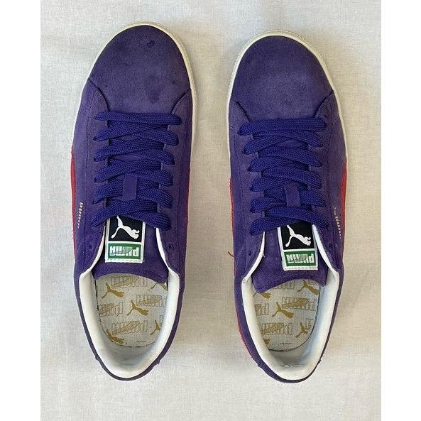 プーマ スウェード PUMA SUEDE Eco 352421-05 スエード パープル レッド 紫赤 サイズ27.5 [l-0572] | PUMA | 01