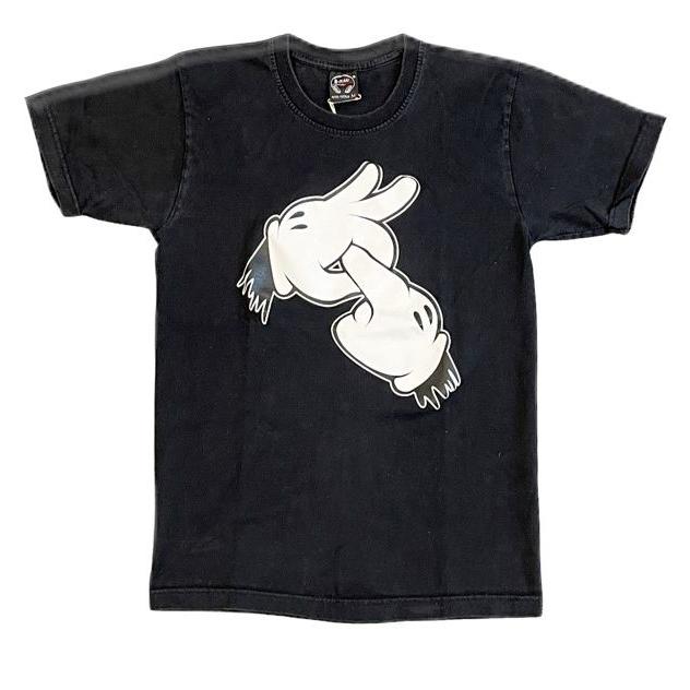MADE IN THAILAND HEAD T-SCREEN ブート Tシャツ ミッキーハンド