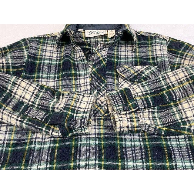 L.L.Bean（エルエルビーン） 70's ビンテージ 筆記体タグ チェック