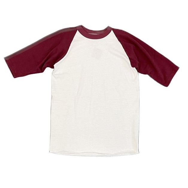い*ん様 激レア 70s 80s ヴィンテージ Russell ラグランTシャツ Russell Athletic（ラッセル アスレティック） 70's 米国製 MADE IN