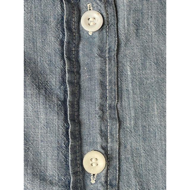 ビンテージ 60s King Kole グレー シャンブレーシャツ マチ付き VINTAGE 60's Made in Singapore ビンテージ King Kole キングコール