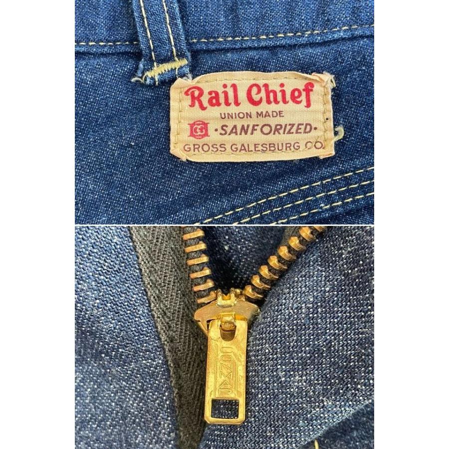 ヴィンテージ　４０年代　RAIL CHIEF　レイルチーフ　オーバーオール　４０ Rail Chief ALL-IN-ONE 1940s BR24058 Vintage Coveralls レール