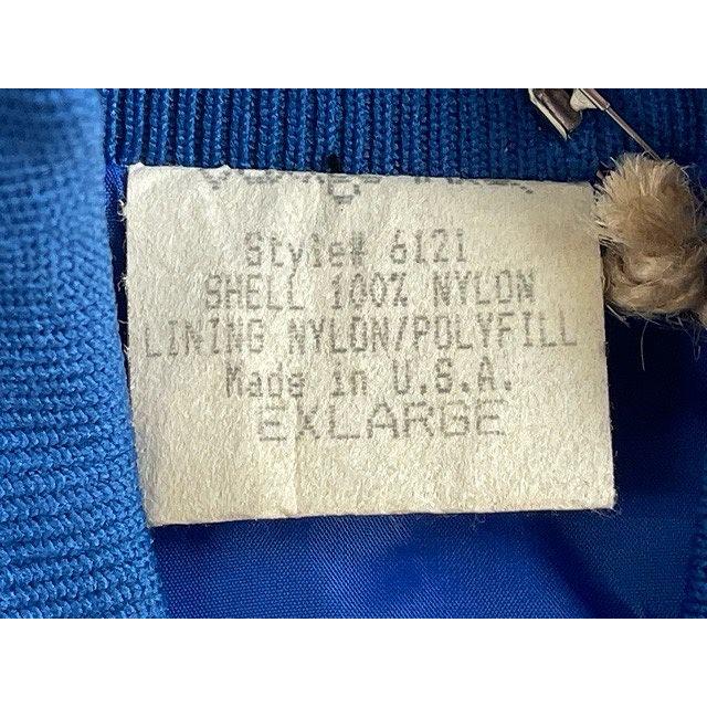 MADE IN USA 80's 米国製 サテンボンバージャケット ナイロン