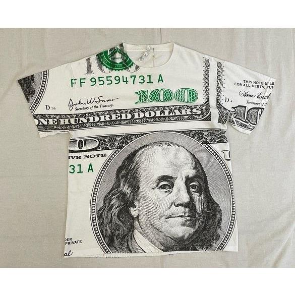 90s 100ドル 総柄 ベンジャミン・フランクリン 偉人 supサンプリング 90s 100ドル 総柄 ベンジャミン・フランクリン 偉人 supサンプリング