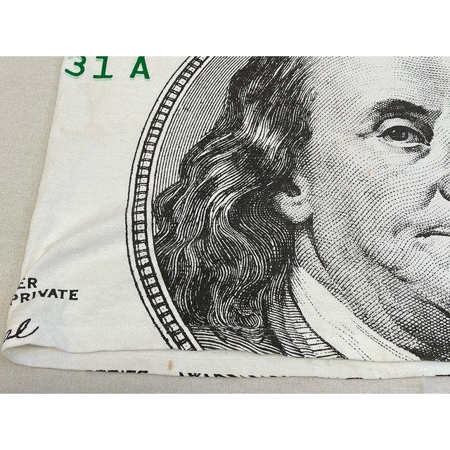 00's 米国古着 DELTAボディ Tシャツ アメリカ紙幣 100ドル