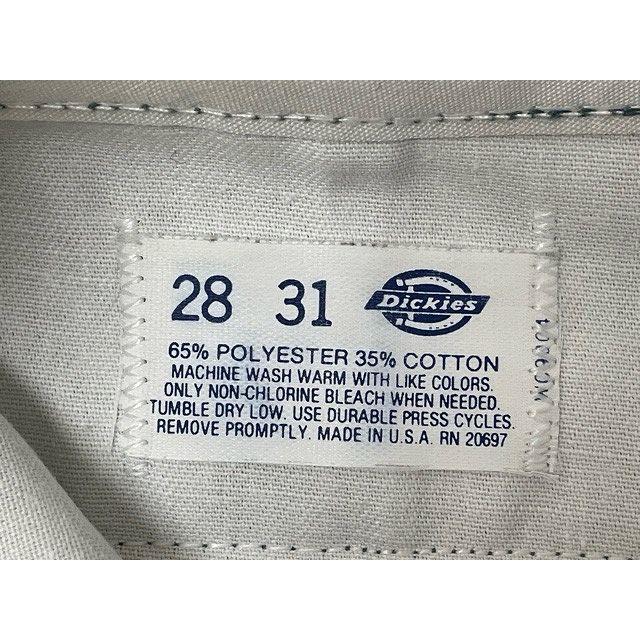 ミントコンデ 米国製 MADE IN USA ディッキーズ Dickies ワークパンツ チノパン 874 ブルーグリーン W28L31 実寸W73L78 [l-0829] | Dickies | 03