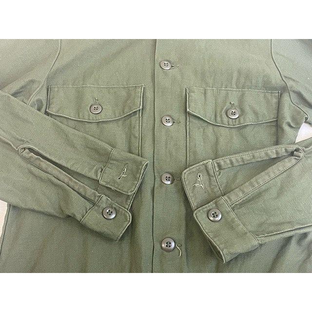 70's 米軍 U.S.Army アメリカ軍 ユーティリティシャツ OG-107 コットン
