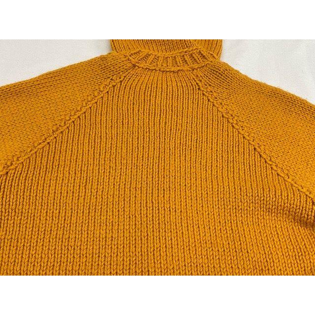 VINTAGE 70's ビンテージ ローゲージニット カウチンセーター フード