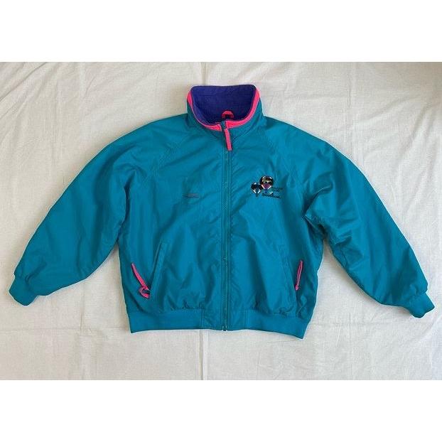 90's コロンビア Columbia ナイロン フリース BALOON TOURS ターコイズ/パープル WOMENS XL [l-0880] | Columbia | 01