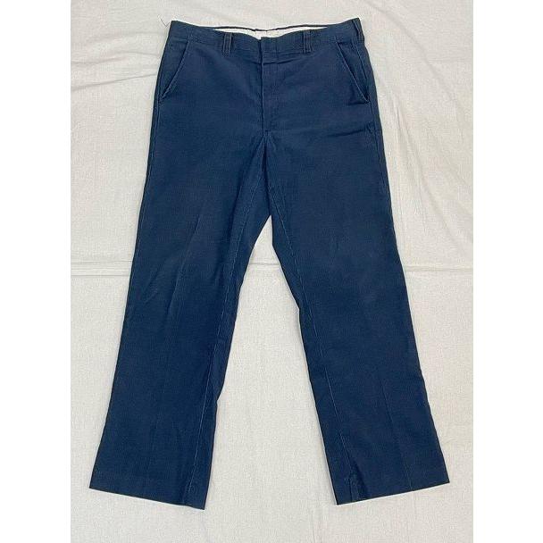 60's 70's 米国製 ビンテージ コーデュロイ トラウザー ワークパンツ TALON ネイビー 実寸W88L75 [l-0883] | VINTAGE | 01