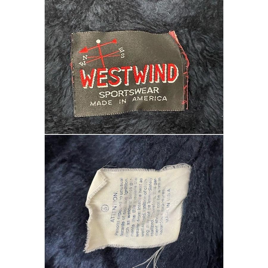 USA製！！【WESTWINDウェストウィンド】裏ボアジャケット　80s 90s MADE IN USA 80's 90's 米国製 WESTWIND ウエストウインド ビンテージ