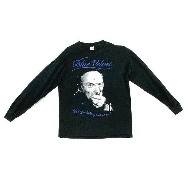 GILDAN 映画 Tシャツ ブルーベルベット Blue Velvet デニス GILDAN 映画 Tシャツ ブルーベルベット Blue Velvet デニス