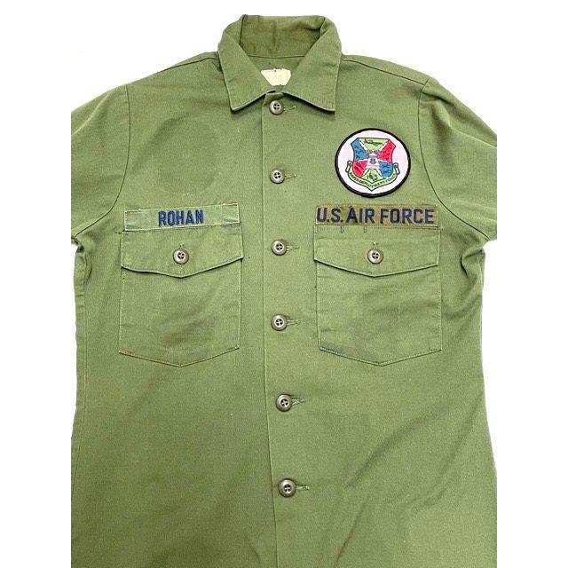 80's 米軍 アメリカ空軍 U.S.AIR FORCE ユーティリティシャツ 80's 米軍 アメリカ空軍 U.S.AIR FORCE ユーティリティシャツ