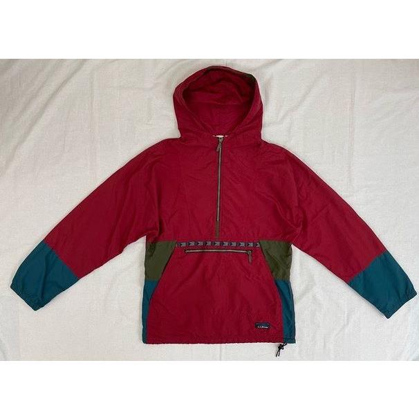 A*r様 90s エルエルビーン　チロリアンアノラック 90s L.L.Bean チロリアンテープデザイン ナイロン アノラック