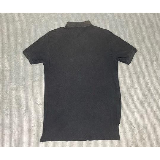 80's 90's 米国製 MADE IN USA ラコステ IZOD LACOSTE ポロシャツ ブラック 強フェード 綿100% 1/2PATRON サイズM  [la-1013] | LACOSTE | 07