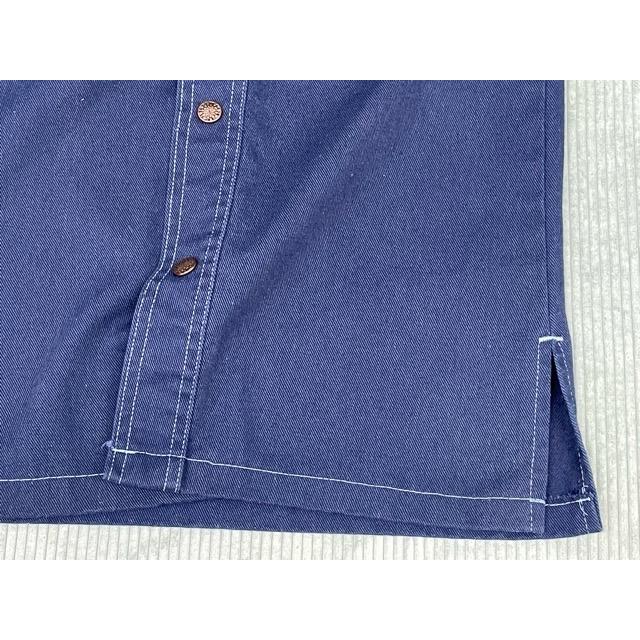 70's MONTGOMERY WARD モンゴメリーワード ビンテージ  シャツジャケット ネイビー オーバーダイ  [la-1019] | VINTAGE | 06