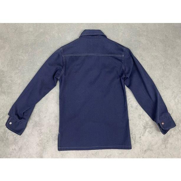 70's MONTGOMERY WARD モンゴメリーワード ビンテージ  シャツジャケット ネイビー オーバーダイ  [la-1019] | VINTAGE | 07