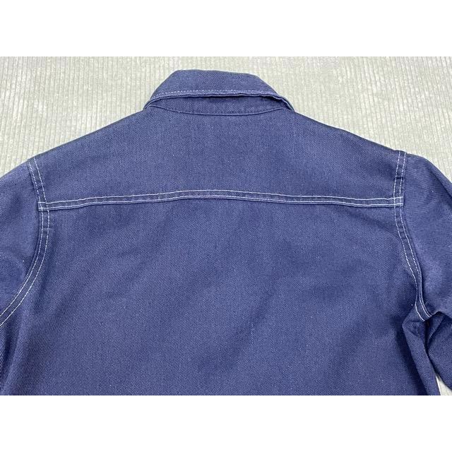 70's MONTGOMERY WARD モンゴメリーワード ビンテージ  シャツジャケット ネイビー オーバーダイ  [la-1019] | VINTAGE | 08