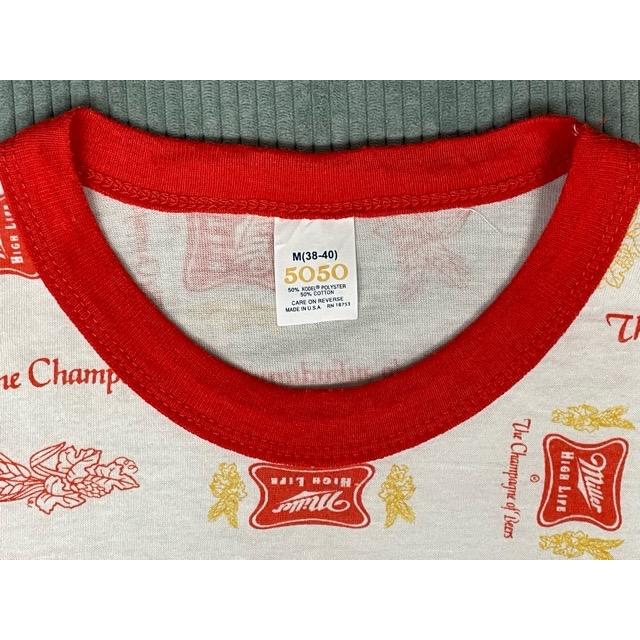 MADE IN USA 80's 米国製 RN18753 ビンテージ Tシャツ リンガーT MADE IN USA 80's 米国製 RN18753 ビンテージ Tシャツ リンガーT