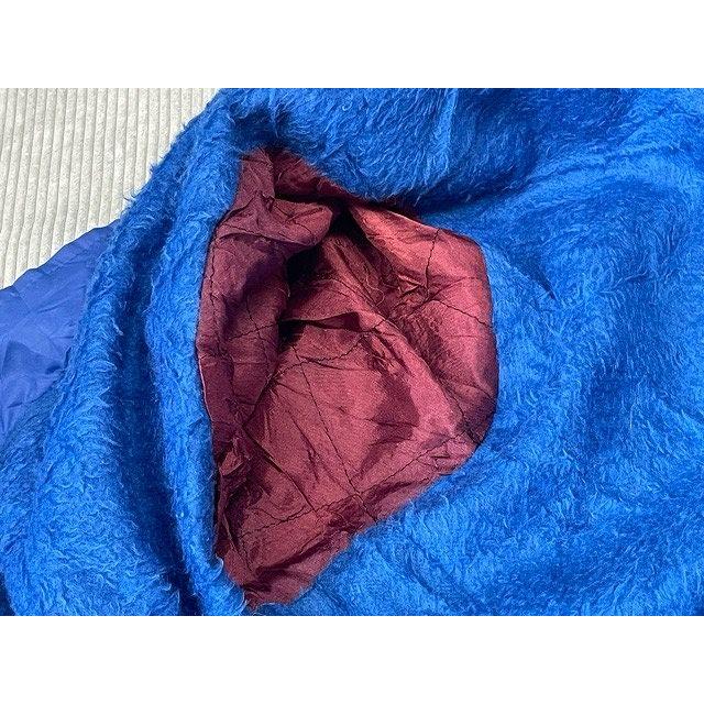 80's 米国製 Windiess ナイロン コーチジャケット フルスナップボタン 袖リブ 裏地あり ブルー S [la-1046] | VINTAGE | 06