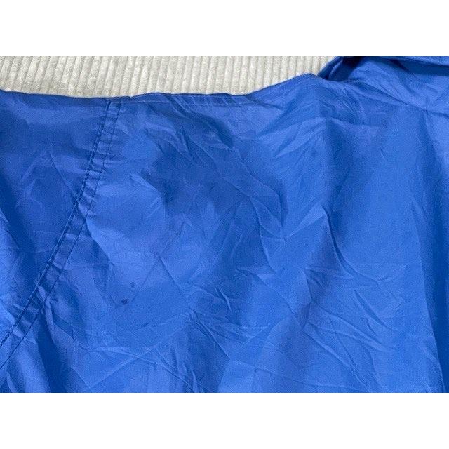 80's 米国製 Windiess ナイロン コーチジャケット フルスナップボタン 袖リブ 裏地あり ブルー S [la-1046] | VINTAGE | 09