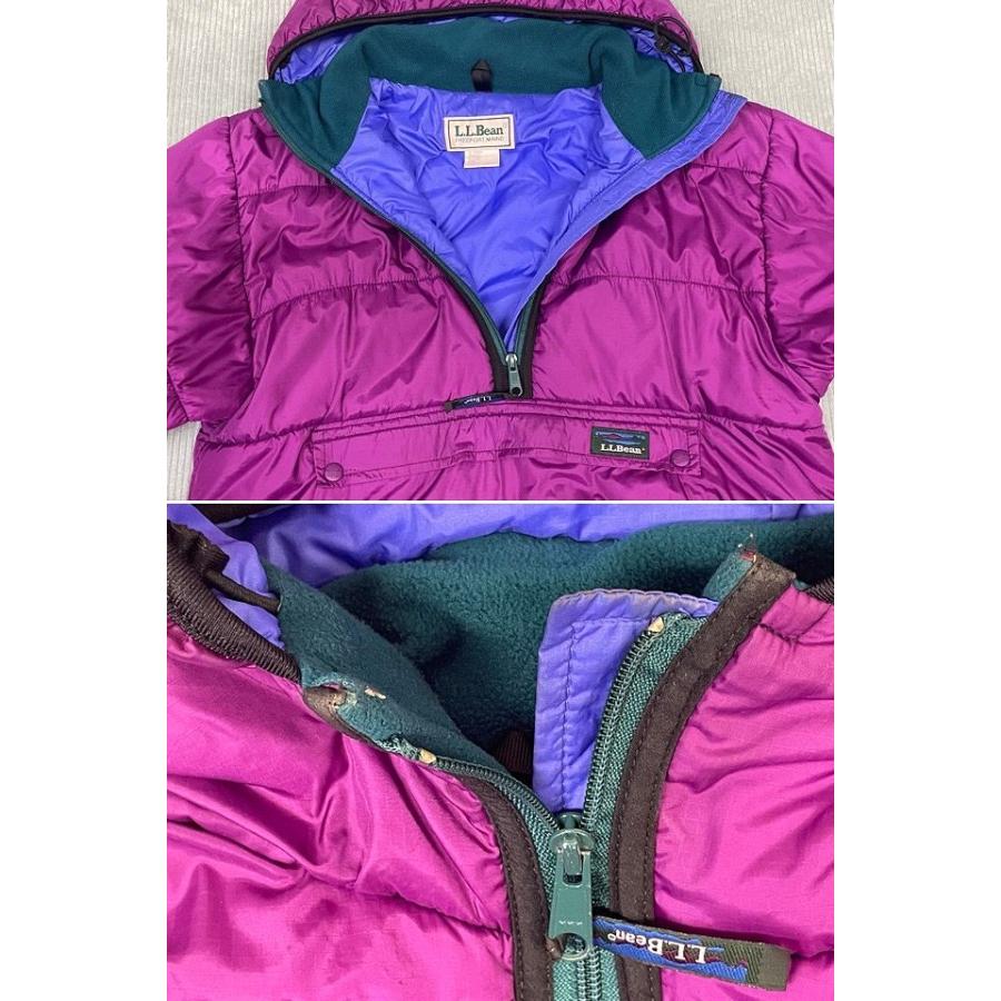 L.L.Bean（エルエルビーン） 90's 米国製 プリマロフト プルオーバー