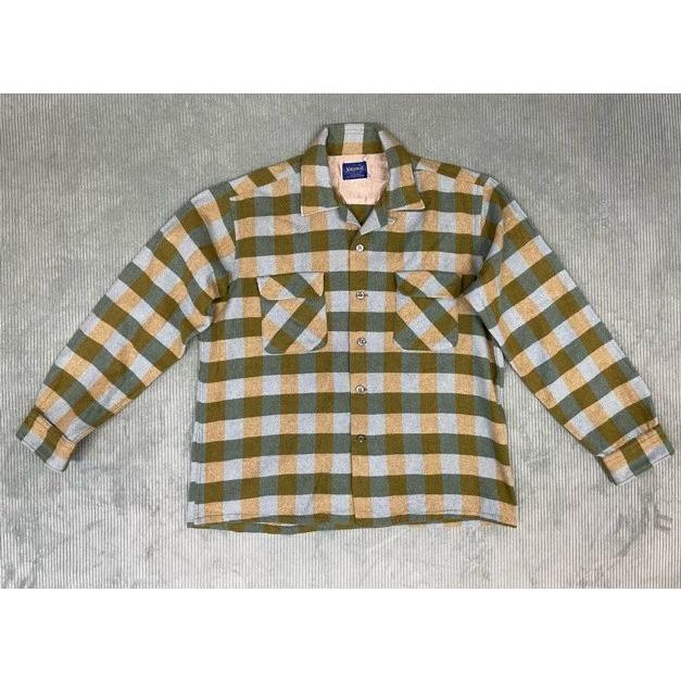 その他ブランド / form the 909/長袖シャツ/L/コットン/60～70s/オープンカラー/プリネル PENDLETON（ペンドルトン） 70's NORSEMAN ウールシャツ オープン
