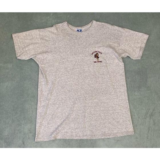 90’s 米国製 MADE IN USA チャンピオン Champion ビンテージ Tシャツ カレッジ ARIZONA STATE SUN DEVILS 88/12 グレー XXL [la-1087] | Champion | 01