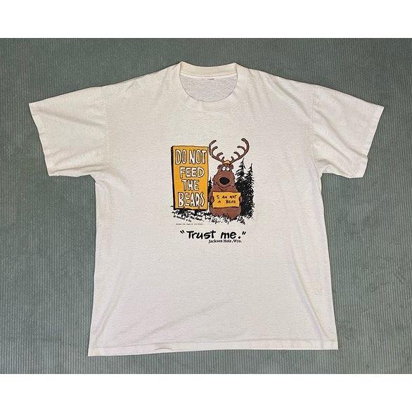 VINTAGE 80's 90's ビンテージ Tシャツ DO NOT FEED THE BEARS