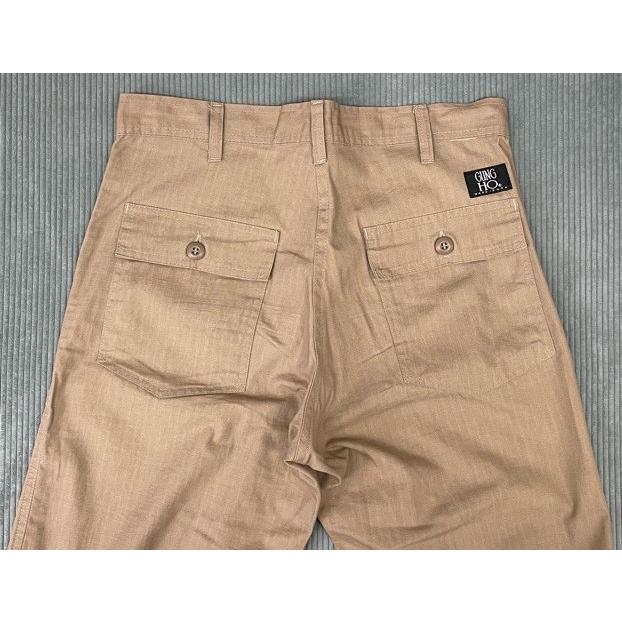90's 米国製 MADE IN USA ガンホー GUNG HO ベイカーパンツ イージーパンツ リップストップ トープ W84 L87 [la-1268] | GUNG HO（ファッション） | 08