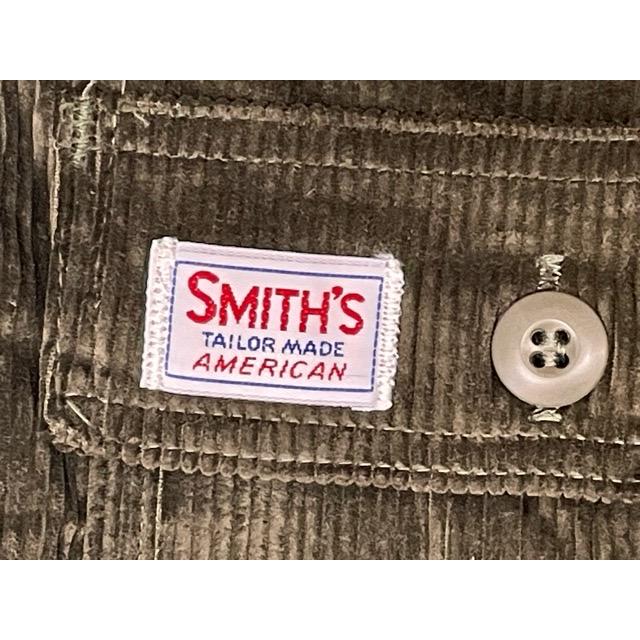デッドストック 90's 米国製 スミス SMITH'S AMERICAN ショートパンツ JJL164 コーデュロイ ブッシュパンツ カーキ W32 80cm  [la-1282] | SMITH'S AMERICAN | 07