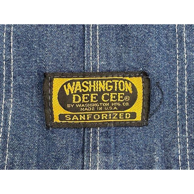 ローバック　オーバーホールワシントンディーシー　レアデザイン　限定デッドストック ワシントンディーシー ワーク │ヴィテージ古着屋Feeet 通販 名古屋