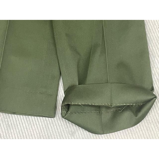 デッドストック 90's 米国製 OFFICIAL NATIONAL PARK SERVICE UNIFORM 米国立公園 ワークパンツ トラウザーグリーン 38R W94L82 [la-1307] | MADE IN USA | 08