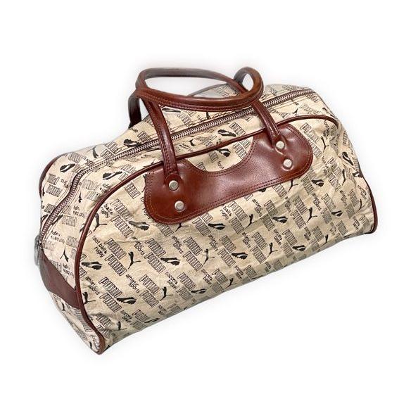 希少レア物 ヴィンテージPUMA フェイクレザー　ボストンバッグ PUMA プーマ ヴィンテージコレクション ボストンバッグ メンズ