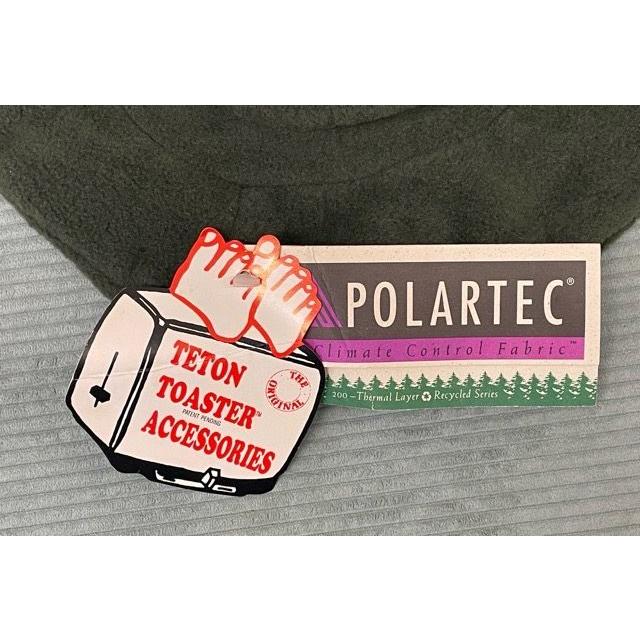 90's デッドストック 米国製 MADE IN USA テトントースターズ TETON TOASTERS フリース ベレー帽 MUFFIN HAT グリーン [la-1465] | VINTAGE | 07