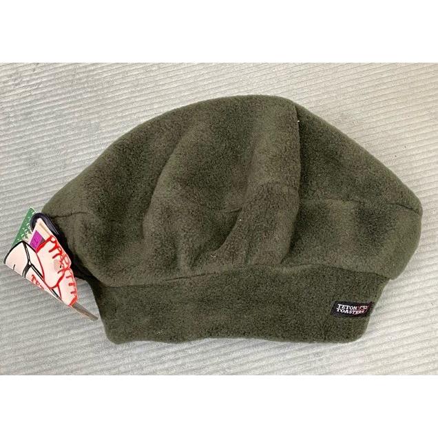 90's デッドストック 米国製 MADE IN USA テトントースターズ TETON TOASTERS フリース ベレー帽 MUFFIN HAT グリーン [la-1465] | VINTAGE | 01