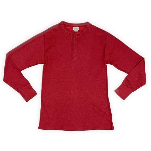 L.L.Bean（エルエルビーン） カナダ製 2レイヤー ヘンリーネック 