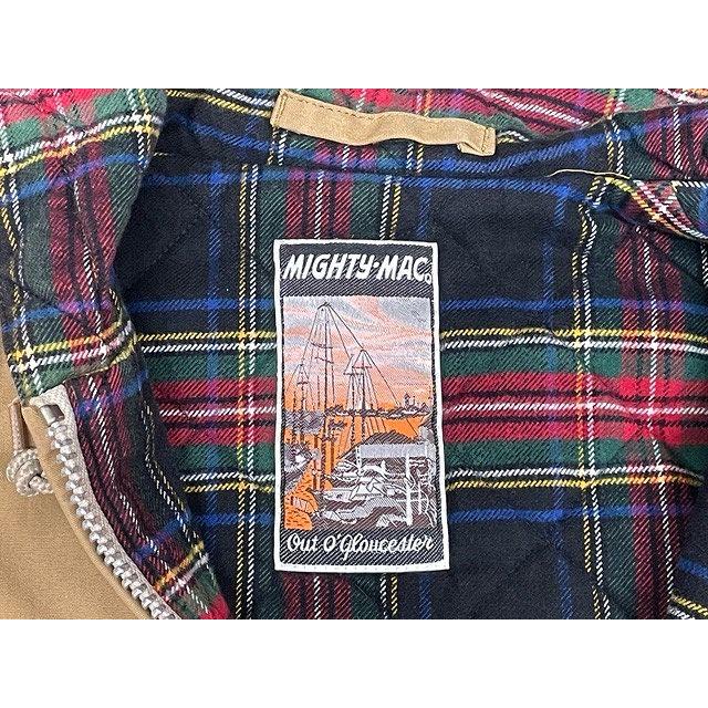 復刻 マイティマック MIGHTY MAC ナイロンジャケット フード マリンウェア デッキジャケット タン M [la-1483] | Mighty-Mac | 02