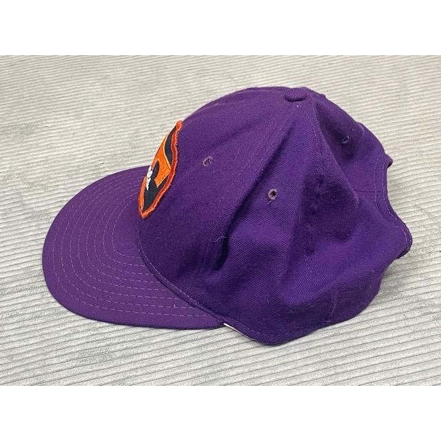 80's 米国製 AJD ビンテージ カレッジ ベースボール キャップ 帽子 テネシー大学 Tennessee Vols パープル スナップバック [la-1485] | MADE IN USA | 04