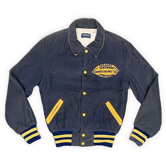 【激レア】70s 〜 Holloway スタジャン USA製 ネイビー L 激レア】70s 〜 Holloway スタジャン USA製 ネイビー L Holloway