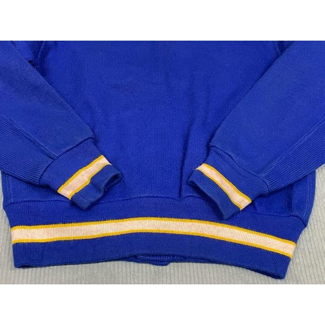 60s SAND KNIT スタジャン レザー デニム スウェット ビンテージ 60s SAND KNIT スタジャン レザー デニム スウェット ビンテージ