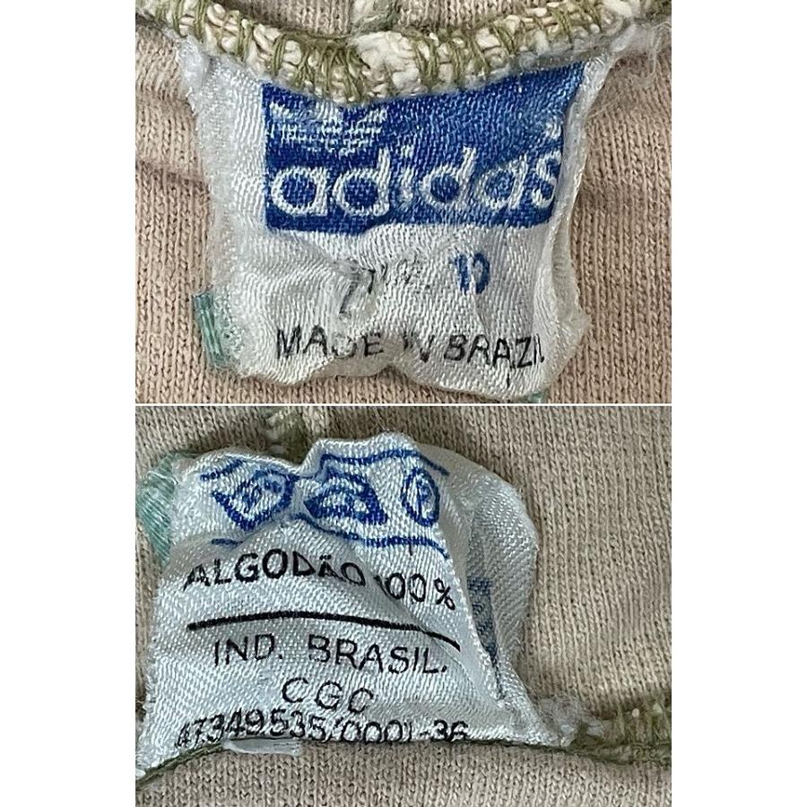 70's 80's ブラジル製 ビンテージ アディダス adidas スウェット パーカー フーディ JOGGING レディース10  [la-1524] | adidas | 02