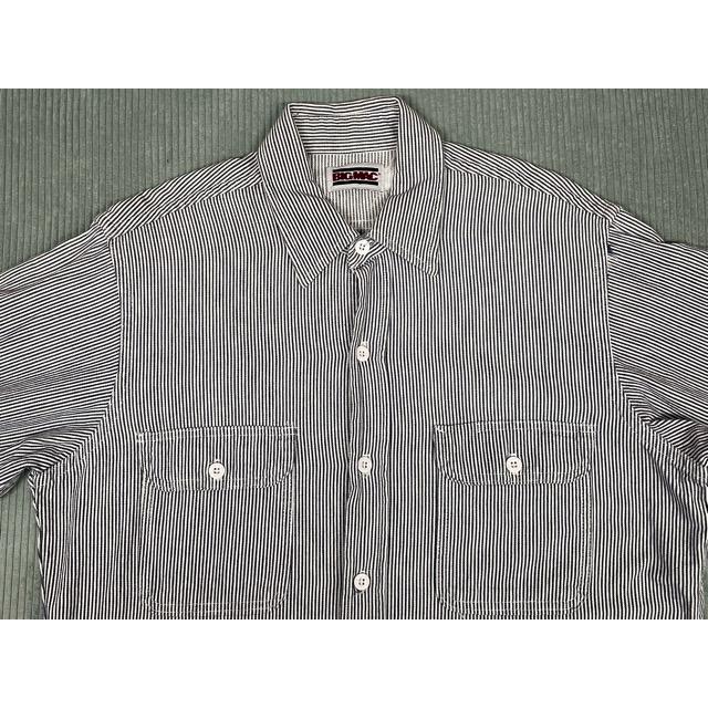 BIG MAC（ビッグマック） 80's 米国製 ワークシャツ ヒッコリー