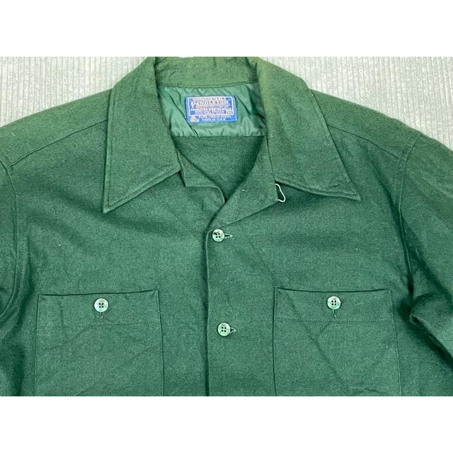 PENDLETON（ペンドルトン） 70's 米国製 ウールシャツ オープンカラー