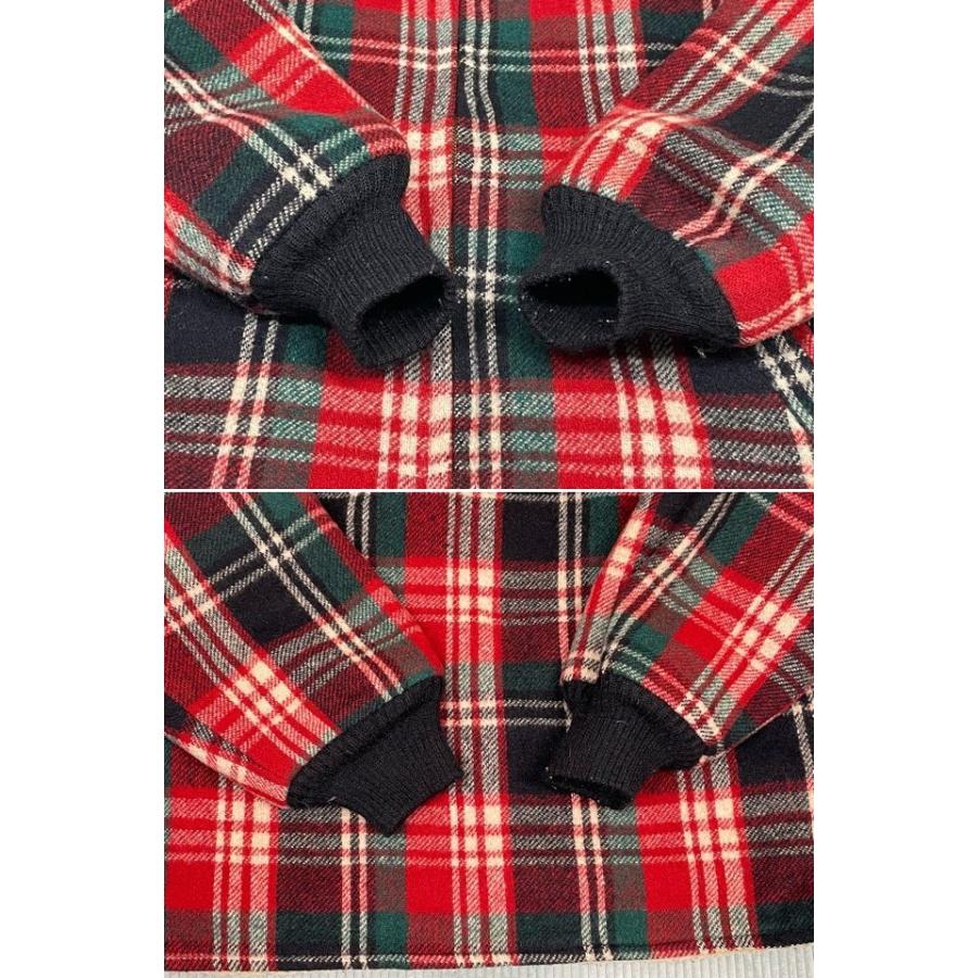 50's 60's UNKNOWN ビンテージ ウールジャケット フルジップフーディ conmaticジップ リバーシブル チェック ボア M-L位 [la-1541] | VINTAGE | 04